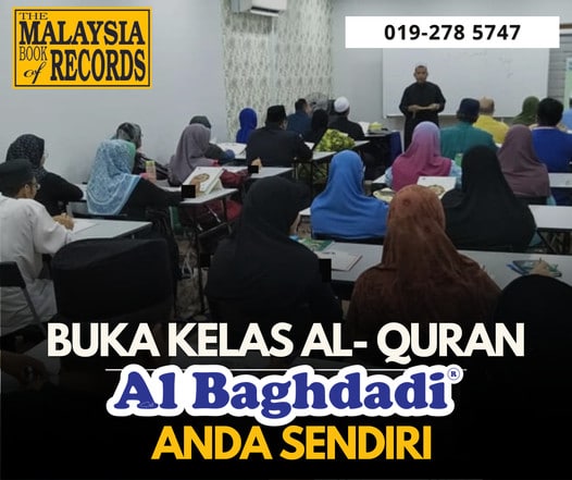 Mari Buka Kelas Al Quran Al Baghdadi Anda Sendiri